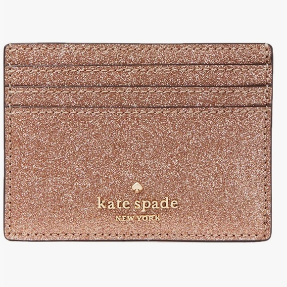 NIB Kate Spade shimmer cardholder - Picture 2 of 4